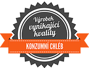 Konzumní chléb - výrobek vynikajicící kvality